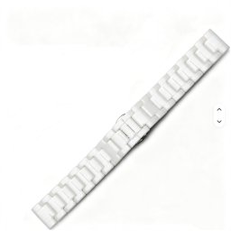 Brățară ceramică albă 20mm
