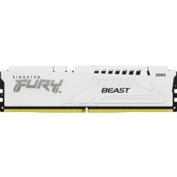 Memorie RAM Kingston Fury Beast White Intel XMP 3.0/AMD EXPO KF564C32BWE-16, 16GB, DDR5-6400MHz, CL32