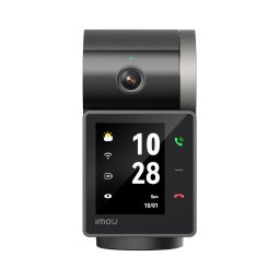 Camera de supraveghere wireless IP WiFi Imou Rex VT Pro Active Deterrence IPC-S2VBP-5M0WR, 5 MP 3K, 3.6 mm, IR 20 m, ecran 2.4", intercom, microfon si difuzor, slot card, auto tracking
