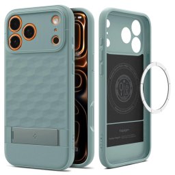 Husa Husa pentru iPhone 17 Pro - Spigen Caseology Parallax "S" MagSafe - Sage Green