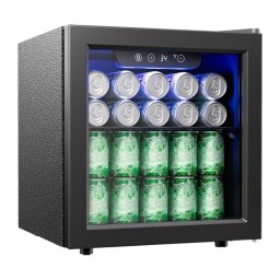 Aparate Frigorifice Racitor bauturi Euhomy BR001-55, 37 l, Clasa E, LED, Negru