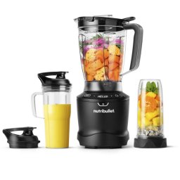 Smart Sense 1500 Combo NBF550DG 1500 W 5 viteze adaptare inteligenta a vitezei si functie Pulse vas 1800 ml cana de calatorie 700 ml cu maner cupa 900 ml Gri inchis