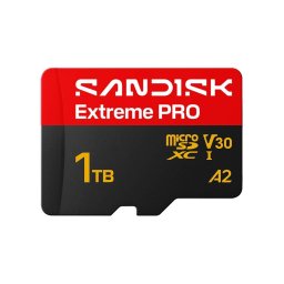 Card memorie Extreme Pro microSD UHS-I 1TB MicroSD 250MB/s (Read) / 170MB/s (Write)