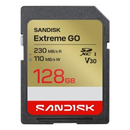 Card memorie Card de memorie SDXC SanDisk Extreme GO 128 GB, UHS-I, Citire 240 MB/s / Scriere 120 MB/s