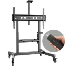 TS1991E-B Mobile Motorised Stand for TVs or Interactive Panels 50‘-100’, max 130 kg, black