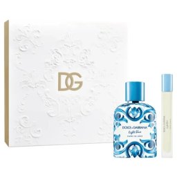 Dolce & Gabbana Light Blue Capri In Love Pour Homme Set cadou pentru barbati EDP 100 ml + Light Blue EDT 10 ml