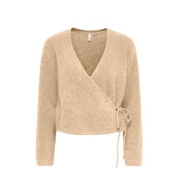 ONLY Jachetă Onlliva V-Neck Wrap 15382359 14-1118 TCX beige