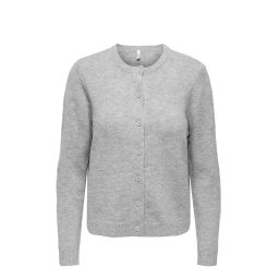 ONLY Jachetă Onlolivia O-Neck 15380550 BS000086 light grey melange