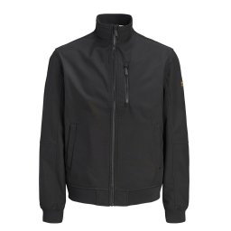 JACK & JONES Geacă Jjeliam Softshell Bomber 12299150 C-N10 black