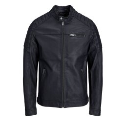 JACK & JONES Geacă Jjerocky 12147218 19-0303 TCX jet black