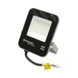 Proiector LED 20W IP66, lumina rece 6500K, exterior, Breckner Germany
