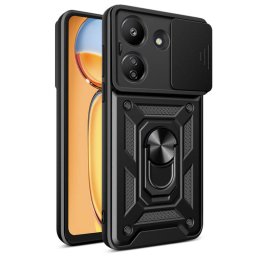 Husa Techsuit pentru Xiaomi Poco C65 / Redmi 13C Neagra