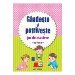 Gandeste si potriveste. Joc de asociere. Cuvinte