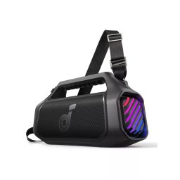 Boxa portabilă Anker Soundcore Boom 2 Plus, 140W, BassUp 2.0, IPX7, RGB, Bluetooth 6.0, Auracast™, Negru