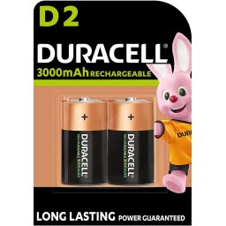 Duracell NiMH D HR20 2er, battery (2 pieces, type D (mono))