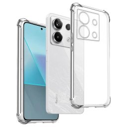 Husa Husa pentru Xiaomi Redmi Note 13 Pro 5G / Poco X6 - Techsuit Shockproof Clear Silicone - Clear