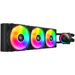 Poseidon Elite ARGB 360 ARGB LED 3 x 120mm Negru