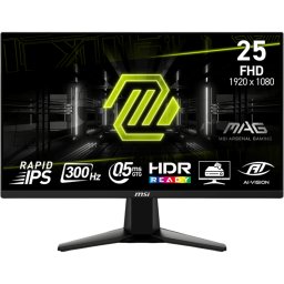 Monitor LED MAG 255XF, IPS, 24.5 inch, Full HD, 1920 x 1080, Displayport, HDMI, 300Hz, 0.5 ms, Negru