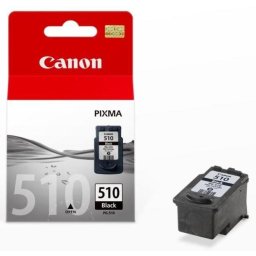 Cartus Cerneala Original Canon Black, PG-510, pentru Pixma IP2700|MP230|MP240|MP250|MP260|MP270|MP280|MP282|MP480|MP490|MP495|MX320|MX330|MX340|MX350|MX360|MX410|MX420, , (timbru verde 0.15 lei), "2970B001AA"