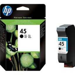 Cartus Cerneala Original HP Black, nr.45, pentru DeskJet 815|855|870|980|1100|1120|1125|1280|1600, , (timbru verde 0.15 lei), "51645AE"