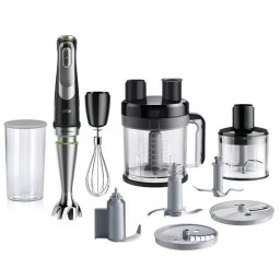 BRAUN MQ 9195XLI MultiQuick 9 Blender de mână 1200W 600ml Argintiu / negru