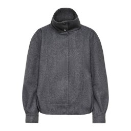 ONLY Geacă Onlasta High Collar Bomber 15384778 BS000088 dark grey melange