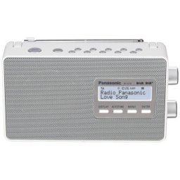 Radio Digital Panasonic RF-D10EG-W FM DAB+ Timer Ecran LC Alb