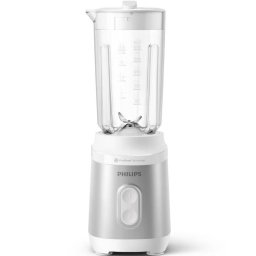 Blender Philips HR2510/90 Seria 3000 350W Capacitate Maxima 1L 2 Viteze Argintiu