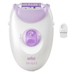 Epilator Braun Silk-Ã©pil 3 3-000 MicroGrip Smart Light 20 de Pensete 2 Viteze Mov