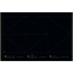 Plita Incorporabila AEG NIR86T08FB Inductie 5 Zone de Gatit Booster Conectivitate Hota Timer Electronic Blocare de Siguranta pentru Copii 78cm Negru