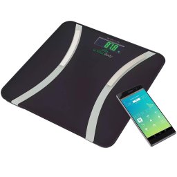 Cantar digital personal Eta 678090000 Vital Body, Aplicatie smart, Negru