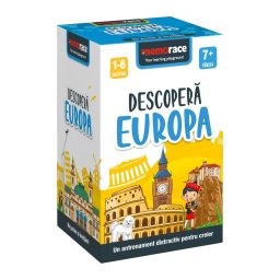 Joc educativ MemoRace - Descopera Europa