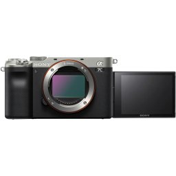 Aparat foto mirrorless Sony Alpha A7C, 24.2MP, Full-Frame, 4K, Body, Argintiu