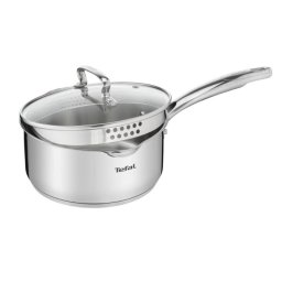 Tefal Cratita G7192255 DUETTO + cu capac si maner, 16cm, Inox