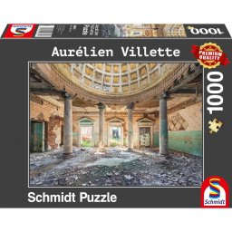 Puzzle Schmidt - Aurélien Vilette: Topophilia - Sanatoriu, 1000 piese