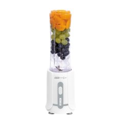Blender, Noveen, Sport Mix & Fit SB230, 600 ml, 300 W, Alb/Gri