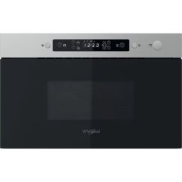 Cuptor cu microunde incorporabil Whirlpool MBNA920X, 22 l, 750 W, Grill, Tehnologia 3D, Child lock, Quartz grill, Jet Start, JetDefrost, Inox
