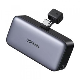 Baterie Externa Ugreen PB503, 5000mAh, 22.5W, PD, 1 x USB-C, Negru-Gri