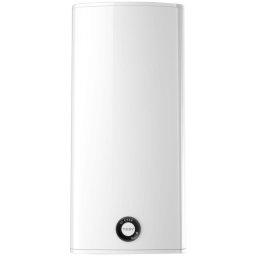 Boiler electric Tesy BelliSlimo Lite DRY 80L, control electronic, 2 x Elemente de incalzire uscata, 1200W, Alb