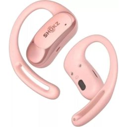 Casti True Wireless Shokz OpenFit Air, Bluetooth, microfon, distanta 10 m, Roz