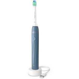 Periuta de dinti reincarcabila Philips Sonicare 2100 HX4021/04, Albastru marin