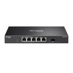 Switch TP-LINK Omada ES206XPP-M2, 5 Porturi 2.5G (4 x PoE++), 1 Slot 10G SFP+ Uplink, Buget 120W, Management, Negru