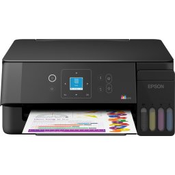 Multifunctional Inkjet EPSON EcoTank L3361 color, A4, Imprimare, Scanare, Copiere, 11ppm mono/ 6ppm color, Dye Ink, USB, Wi-Fi, AirPrint, ecran LCD, Negru
