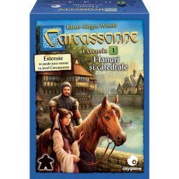 Extensie Joc Carcassonne, Hans Im Gluck - Extensia 1: Hanuri si catedrale