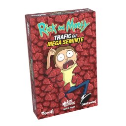 Joc Lex Games - Rick and Morty, Trafic cu Mega seminte, lb. romana, 2-4 jucatori, Varsta 16+ ani, Multicolor