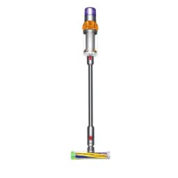 Aspirator vertical fără fir Dyson cu putere reală de aspirare - mov-portocaliu