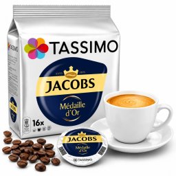 Tassimo Jacobs Medaille D'Or, 16 capsule