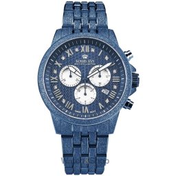 Louis XVI Louis XVI LXVI3680 Mens Watch Aramis Frosted 2.0 Diamond Chronograph 43mm 5ATM LXVI3680