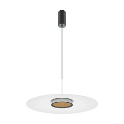 Pendul El MOD041PL-L15W3K1, 12W, 3000K, Negru, Aluminiu