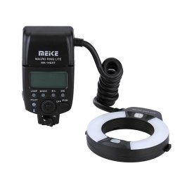 Blitz Meike MK-14EXT Blitz macro E-TTL pentru Canon